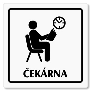 Čekárna, 148x148mm, bílá, Arizona